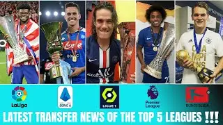 LATEST TRANSFER NEWS SUMMER 2020/21 | CONFIRMED & RUMOURS |TOP 5 LEAGUES TRANSFER NEWS| SPORTS MAFIA
