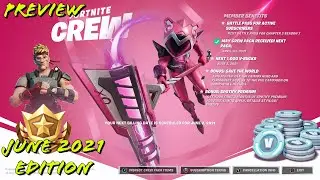The June Crew Pack Reveal! (Mecha Cuddle Leader) 😮 | Fortnite