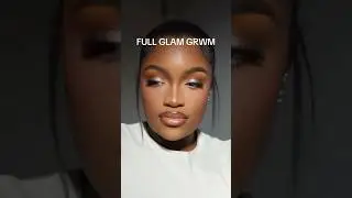 Playing around with girly glam looks 💗🌸💓💞 #blackgirlmakeup #seamlessblend #lipcombo