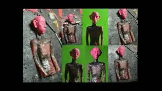''Rachel Walking'' Start of New Project- Foundation before painting technique. Read Description.