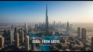 Dubai Nightscape by AI Drone - Episode.02 #aivideo #dubai