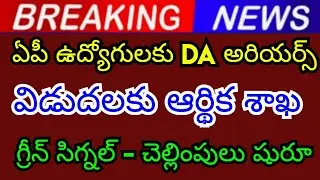 Finance Department signals for release of DA arrears to AP employees, payments begin