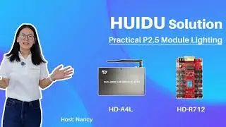 Light Up a P2.5 LED Module with Huidu System