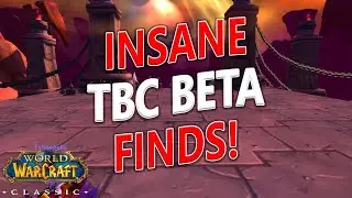 WoW Classic - Day One of TBC Beta Testing - HUGE NEWS FOR MAGES!