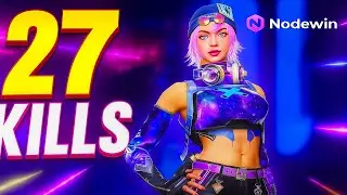 ME HICE 27 KILLS EN SOLO VS SQUAD - Nodewin (Blood Strike)