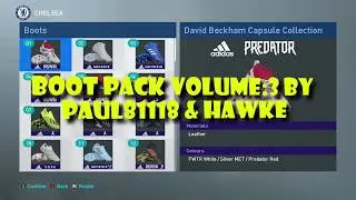 PES2019 Boot Pack Vol3 by Paul81118 & Hawke