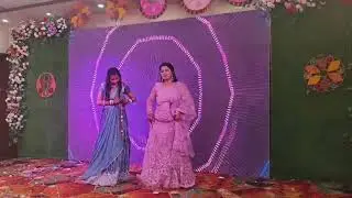 Brides sister sangeet dance performance baride made dance performance 