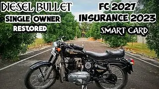 SINGLE OWNER | DIESEL BULLET | FOR SALE | VINTAGE BULLET | ALL PAPER CURRENT | PMS BIKEZ |