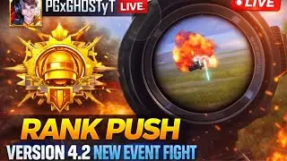 PUBG MOBILE LIVE  RANK PUSH ACE MASTER RANK