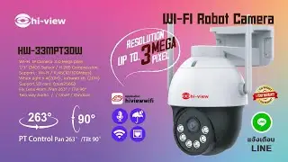 การเชื่อมต่อกล้องไฮวิว Hi-view ความละเอียด 3 ล้านพิกเซล ใช้ภายนอก รุ่นHW-33MPT30W ง่ายๆด้วยตัวเอง