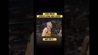 Chris Mullin schools young Vince Carter (1999)