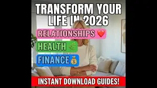 Improve your relationships, health, or finances.