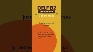 #TEF #TEFcanada #TEFaQ #expressionorale #法語 #法文 #productionorale #DELF #DELFB2 #GCSEFrench #GCSE