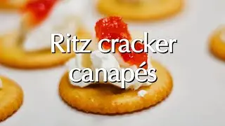 Ritz Cracker Canap&eacute;s: Dinner Party Tonight Shorts