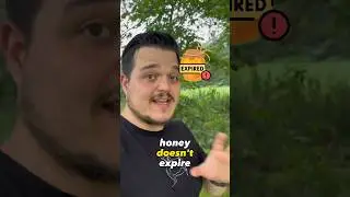Honey NEVER expires! 🐝🍯