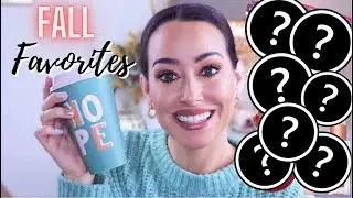 FALL FAVORITES 🍁 MAKEUP, FASHION & LIFESTYLE FAVORITES!