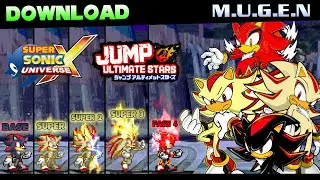 [Download] Shadow GT (Base,SS1,SS2,SS3,SS4) M.U.G.E.N Edit
