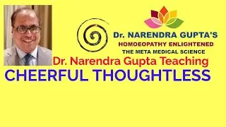 Dr. Narendra Gupta explaining Rubric-CHEERFUL THOUGHTLESS