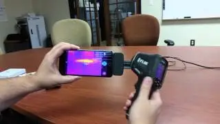 FLIR ONE for iOS Thermal Imaging Camera vs FLIR TG165 Spot IR Thermal Thermometer