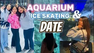 Aquarium + Ice Skating Date in Denver! 🐠