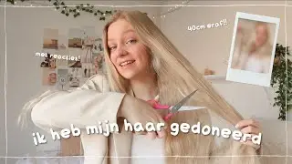 ik heb mijn haar gedoneerd!