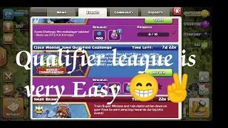 How to complete clash world June qualifier challenge in clash of clans very easy strategy..