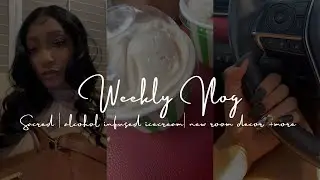 VLOG | Sacred Trailer premiere| Alcohol infused ice cream | New room decor| Dahmer is CRA-Z! + More