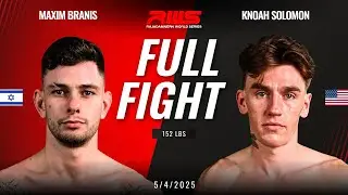Full Fight l Maxim Branis vs. Knoah Solomon l แม็กซิม บรานิส vs. โนอา โซโลมอน l RWS