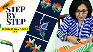 DIY at Home Repuplic Day/ Independence Day Special | Easy Tricolor DIY Crafts