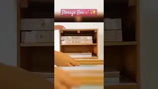 Scratch to Crafty Storage Box Made From Paper 💗 #cardboardcrafts #recyclediy #art #papercraft