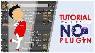 #TUTORIAL |  After effects | Cara membuat animasi 2d berjalan tanpa Plugin