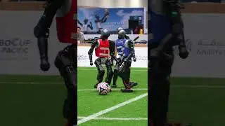 A robot shouldn&rsquo;t be able to do this&hellip; Messi mode activated 🤖🔥 #ai #robot #boosterrobotics