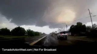 Rotating Wall Cloud - Lampasas, TX  4/6/18