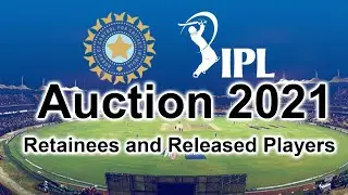 IPL 2021 - All 8 Teams Final Released & Retained Players List I IPL Auction 2021