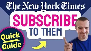 How to SUBSCRIBE to The New York Times (Step by Step)