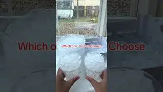 Crunchy Pellet Ice vs Cube Ice showdown! #icefok #nuggetice #euhomy