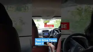 Test Drive Avanza.. Medan perang!!! SUBSCRIBE YA🙏 #shorts