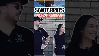 BEST Pizza in BOSTON??? #pizzareview #santarpios #bostonfood #boston #eastboston