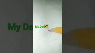 Drawing with my family part 1 #pencil_drawing