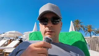 Расслабляющий день в Гольф-Жуане | Пляжная атмосфера в Monsieur Pablo Plage 🇫🇷