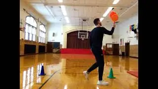 Balloon Racquet Relay (Racquet Sports)