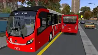 [OMSI 2]  Ligeirinhos Curitiba #1 530 Sentido Santa Cândida + G27 #OMSI2 #OMSI
