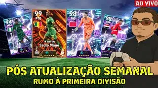 🔴PÓS ATUALIZAÇÃO SEMANAL | JOGANDO LIGA EFOOTBALL | EFOOTBALL