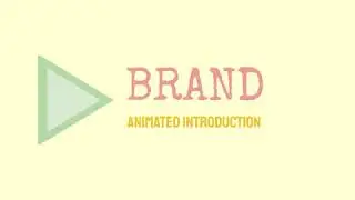 Creative Brand Introduction animated video