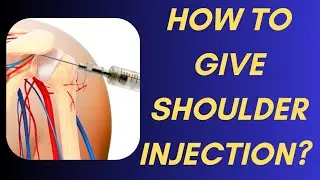 How to give shoulder injection? कंधे में इंजेक्शन कैसे लगाए? #shoulderinjection #shoulderpain 