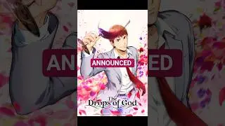 The Drops of God ANIME ANNOUNCED #animenews