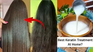 DIY Straight Hair at Home | No Keratin, No Chemicals