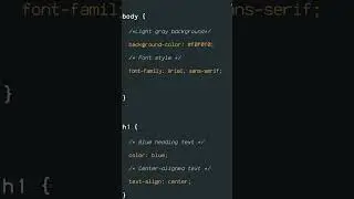 CSS in 60 Seconds: Make Websites POP! 