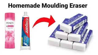 How to make Kneaded Eraser at home/DIY Eraser /homemade Kneaded Eraser /Moldable Eraser