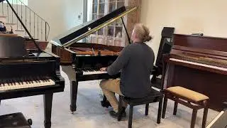 Piano Improvisation on Gerb Shulz baby grand piano GSG 150 Sound example,